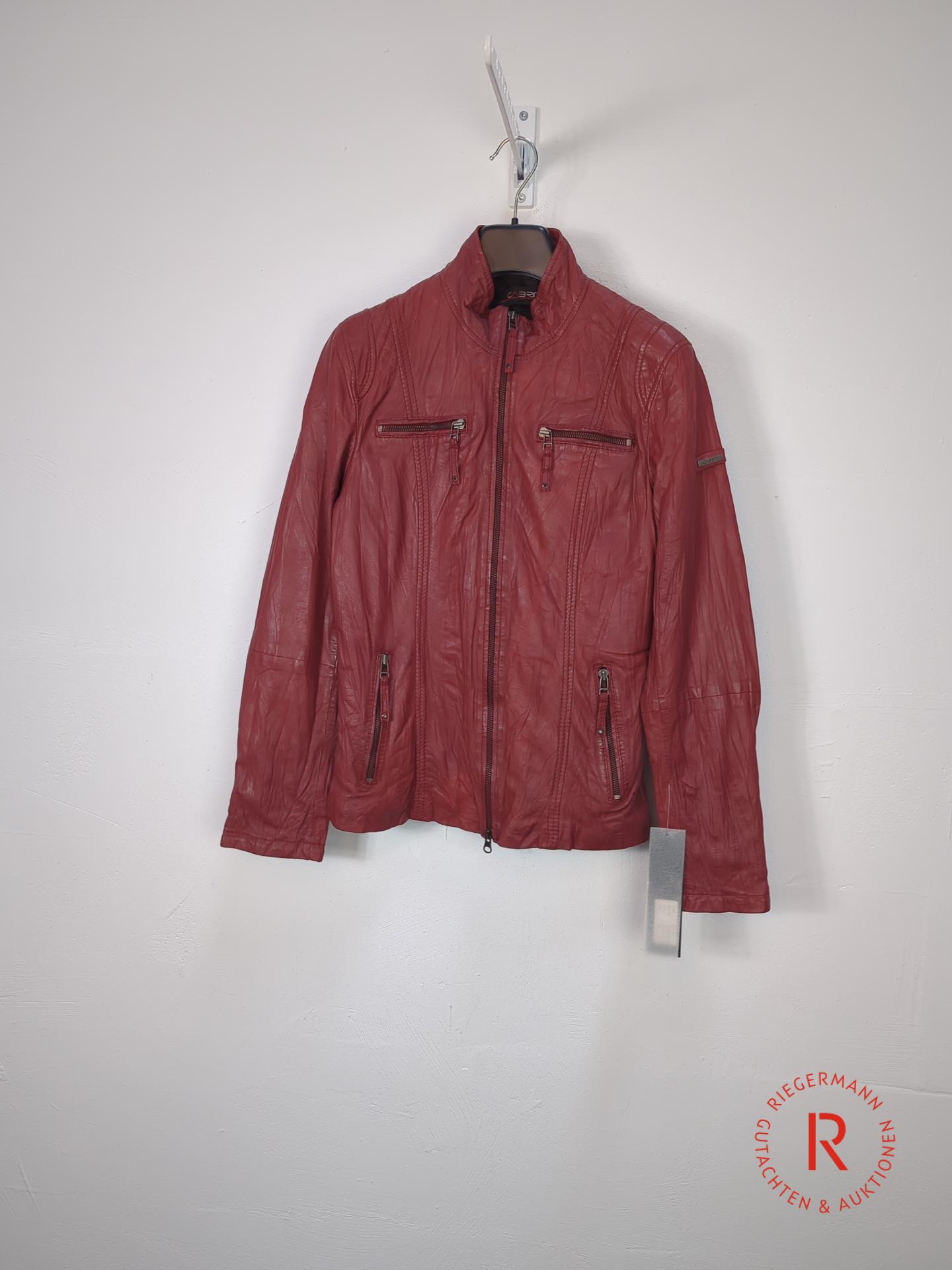 DAMEN LEDERJACKE GRÖSSE 36